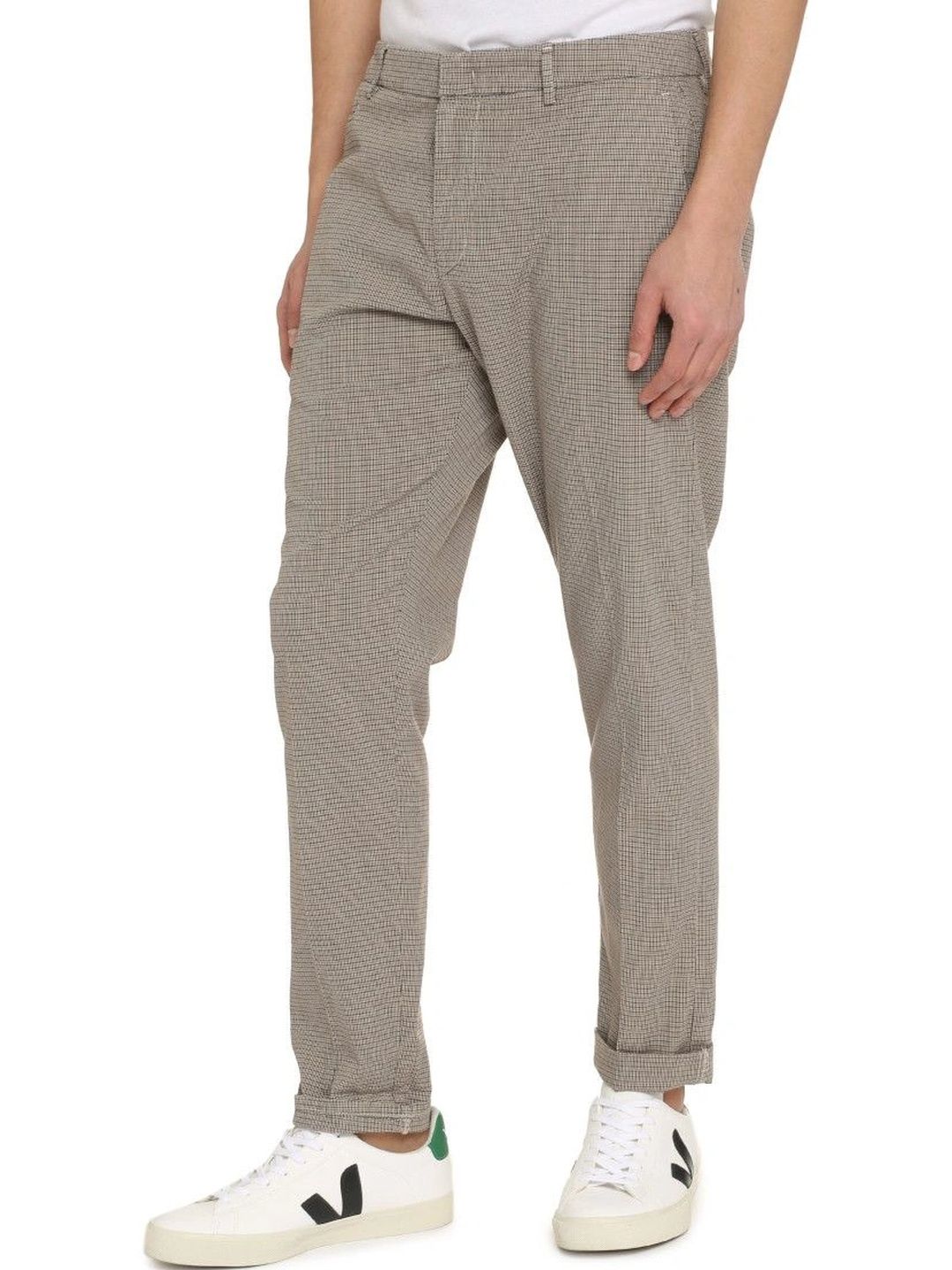 Dondup Beige Tapered Chino Pants-picture-25