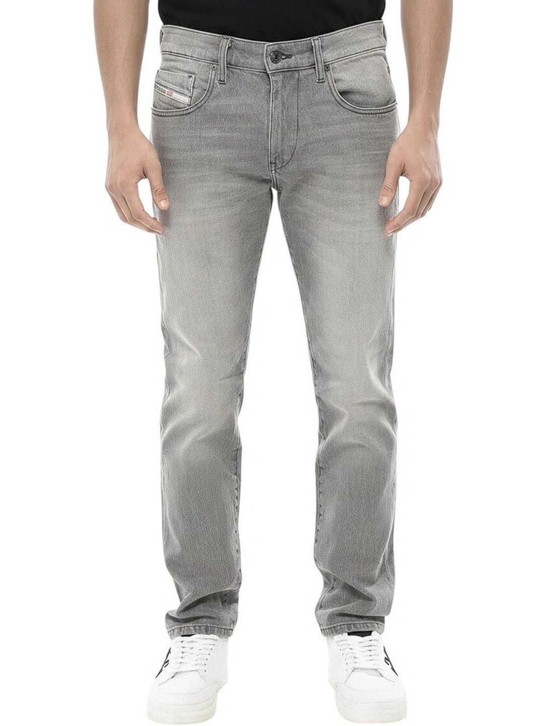 DIESEL Men Slim Fit Mid-Rise Jeans-picture-19