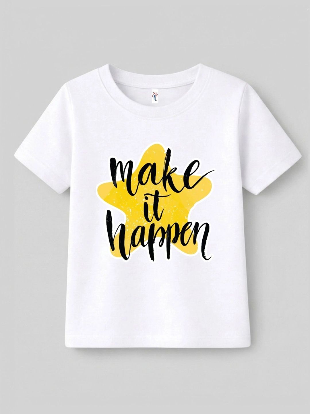 KAVEE Kids Typography Printed Bio Finish T-shirt-picture-21