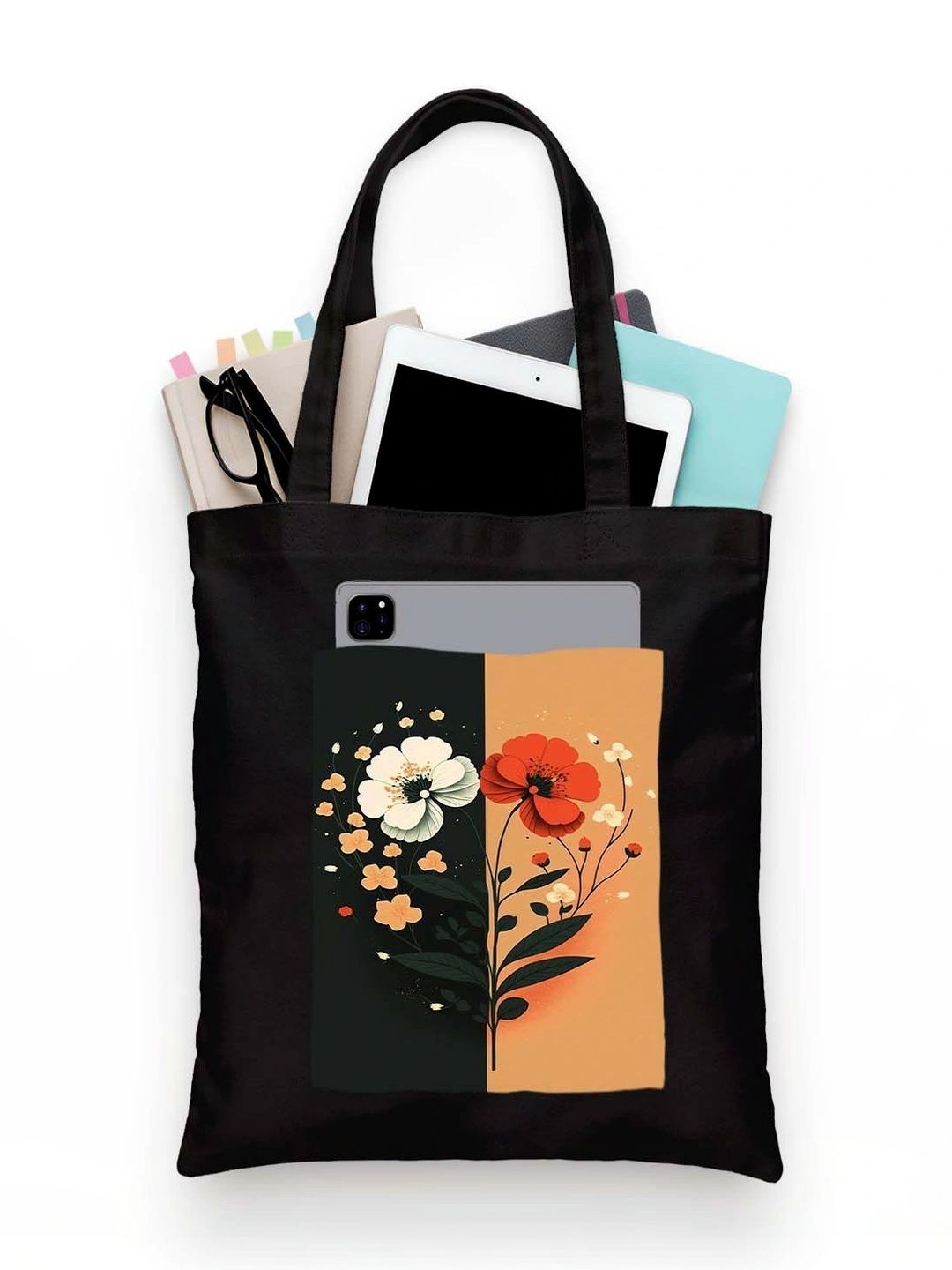 ZORI Floral Printed Tote Bag-picture-30