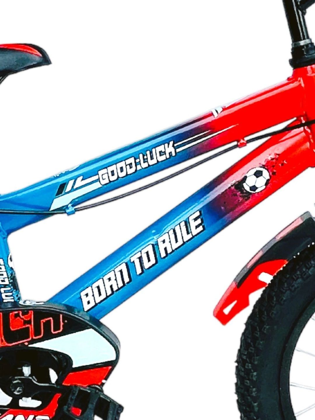 FOXGLOVE GOODLUCK Patterned Glossy Bicycle - 16 Inch-image-34