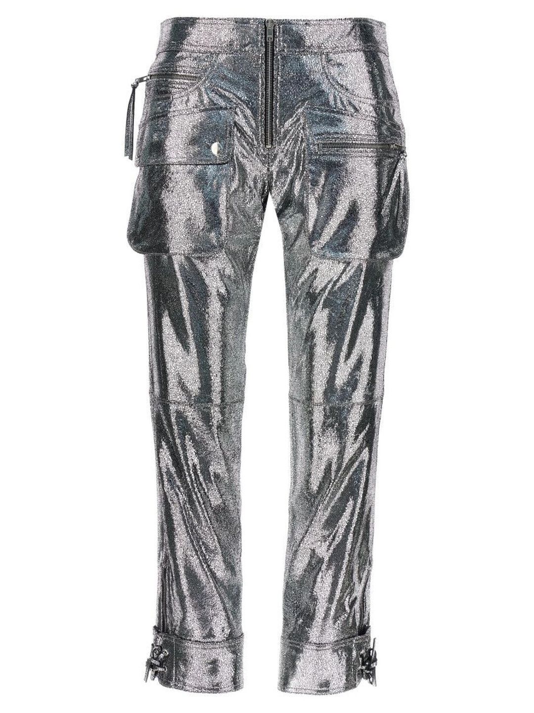 Isabel Marant Silver Slim Cargos Pant-picture-32