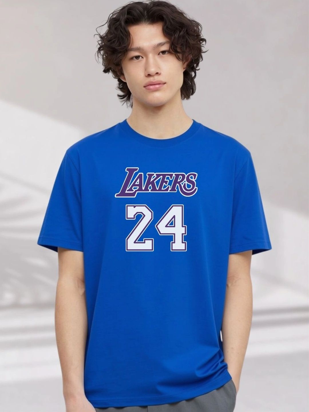 Cool Plus Men Los Angeles Lakers Printed T-shirt-picture-20