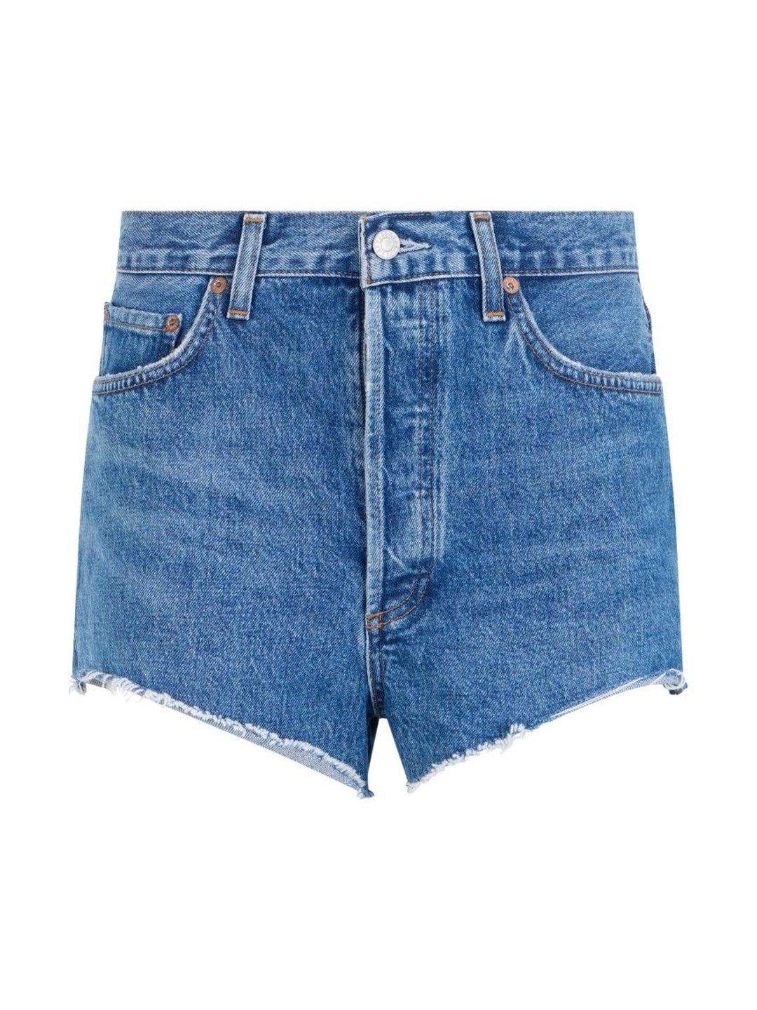 AGOLDE Women High-Rise Denim Shorts-picture-17