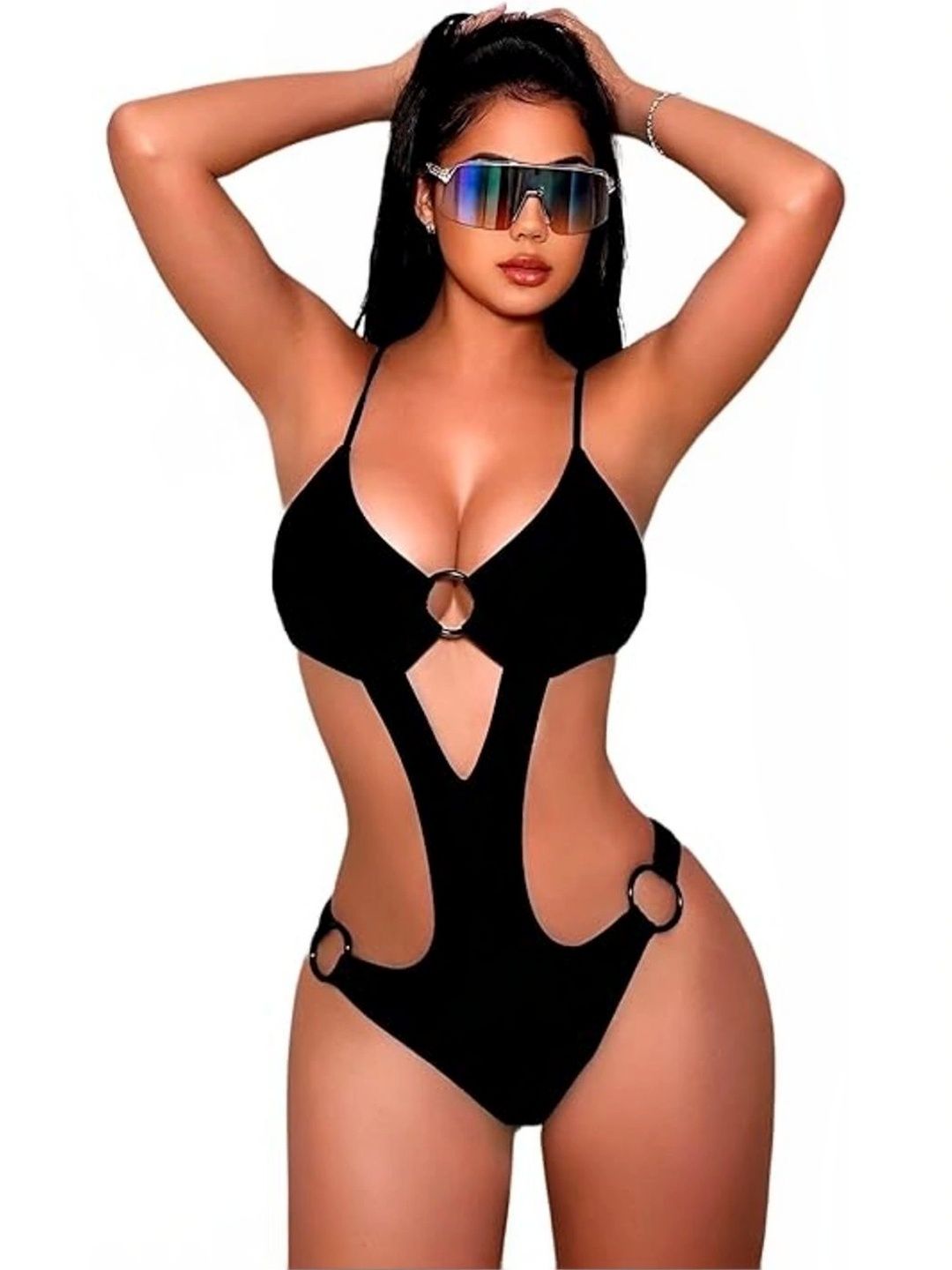 Swibona Shoulder Straps Bodysuit-picture-13