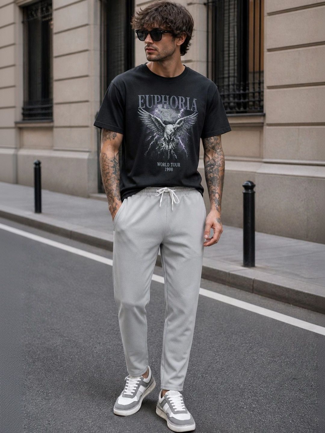 SZN Men Regular Fit Track Pants-picture-36