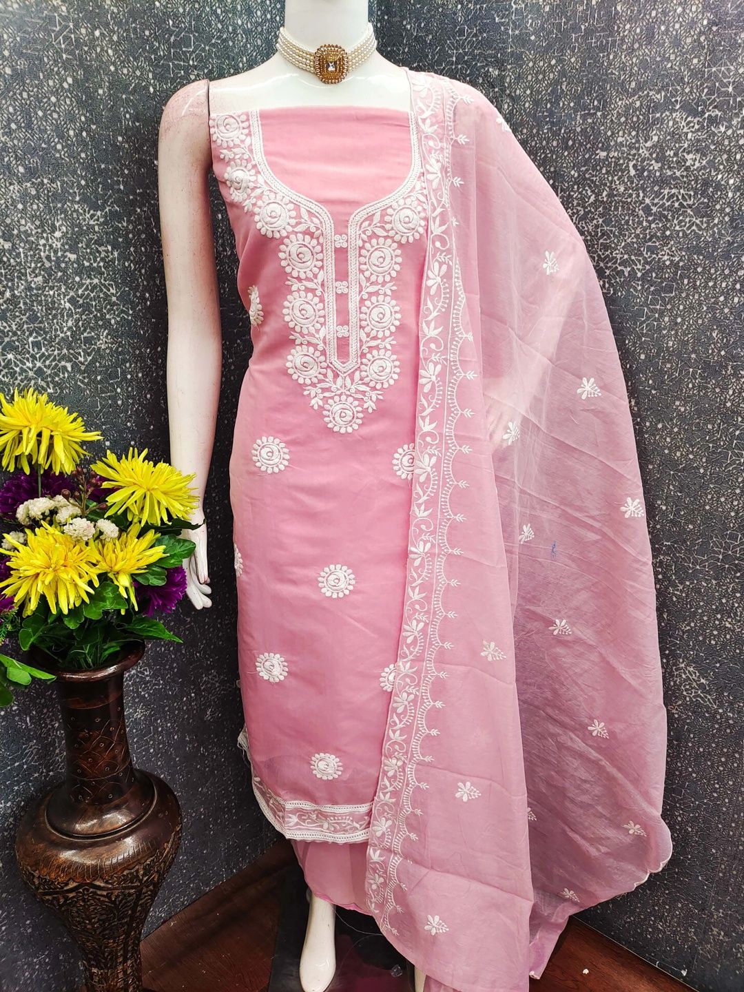 Maroosh Embroidered Unstitched Dress Material-picture-13