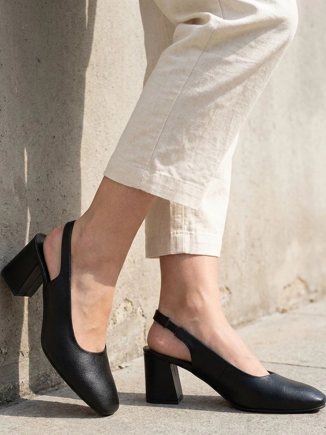 ICONICS Textured Party Block Pumps-image-42