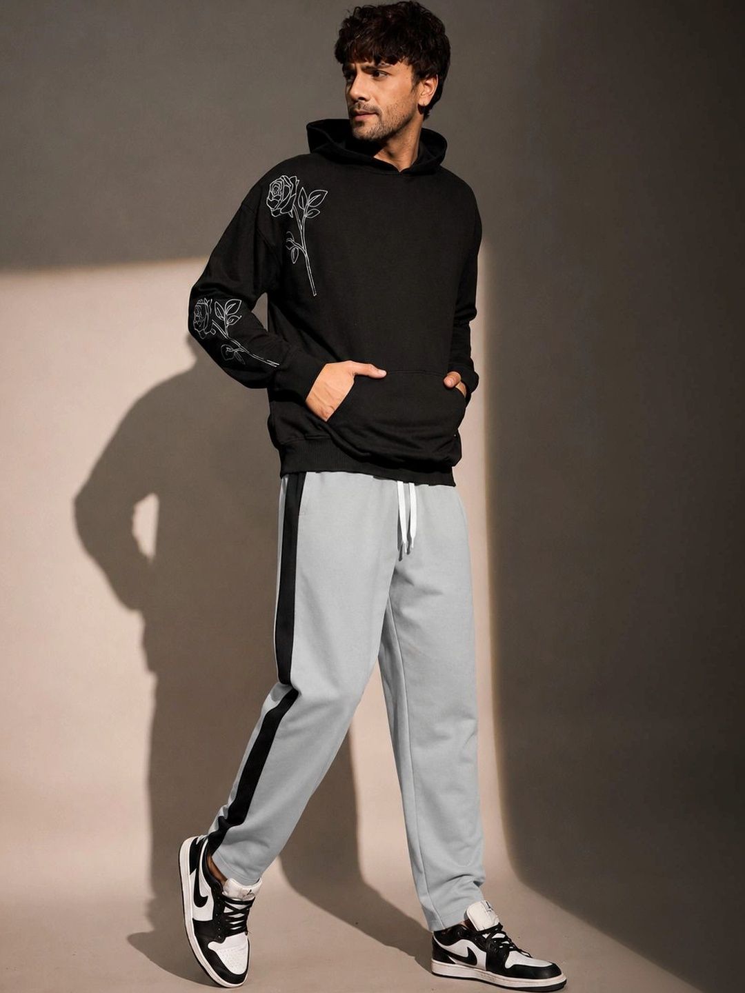 SZN Men Regular Fit Colourblocked Training Track Pants-picture-21