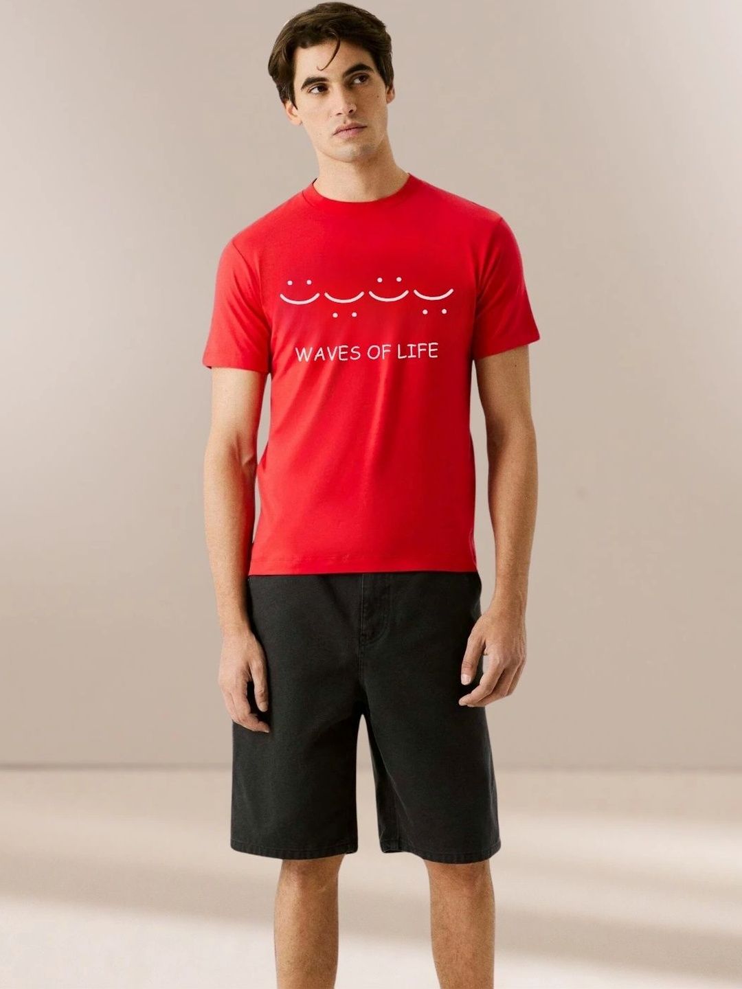 MEG FASHION Men Typography Printed T-shirt-picture-28