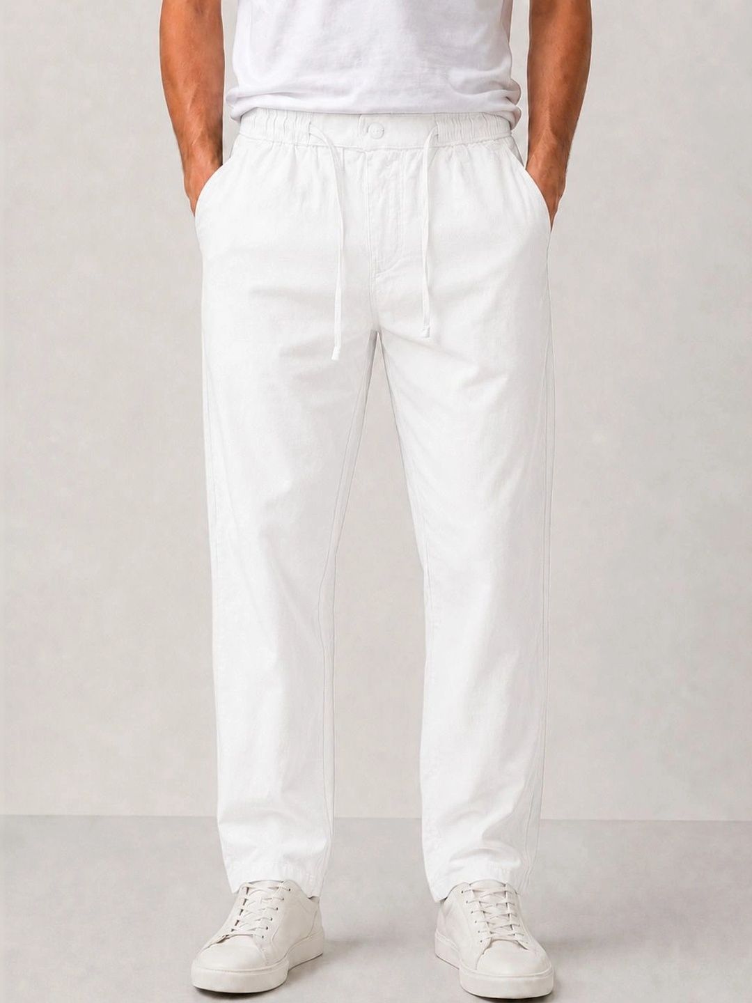 Nplusonefashion Men Straight Fit Trousers-picture-44