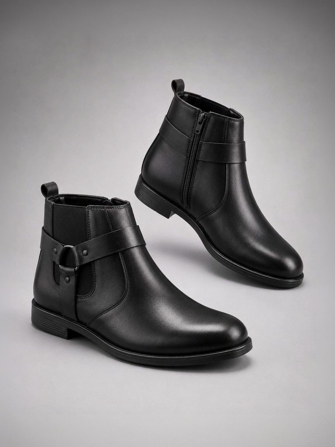 KRAASA Men Round Toe Boots-picture-10