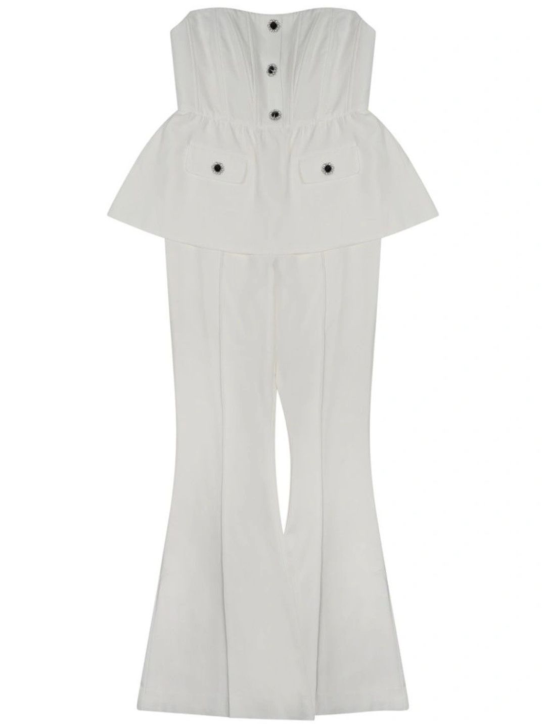 Self-Portrait Strapless Basic Jumpsuit-picture-22