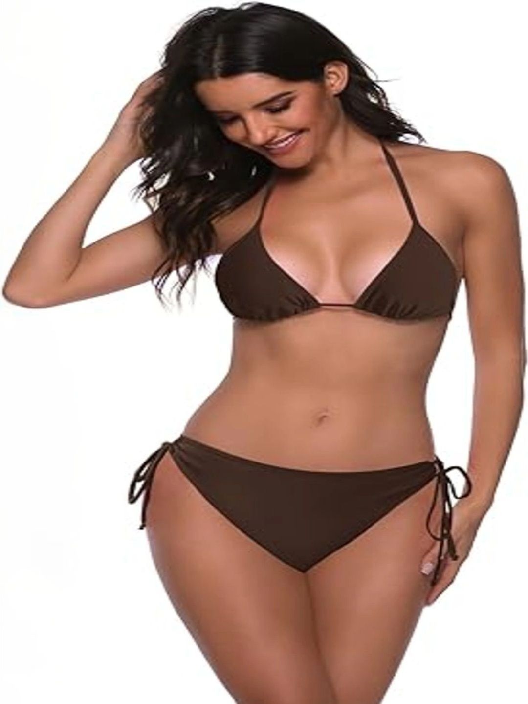 Swibona Halter Neck Stretchable Swim Bikini Set-picture-26