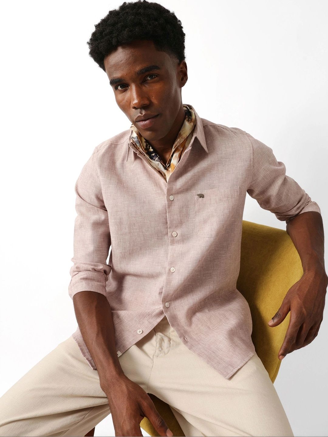 THE BEAR HOUSE Men Slim Fit Casual Shirt-picture-32