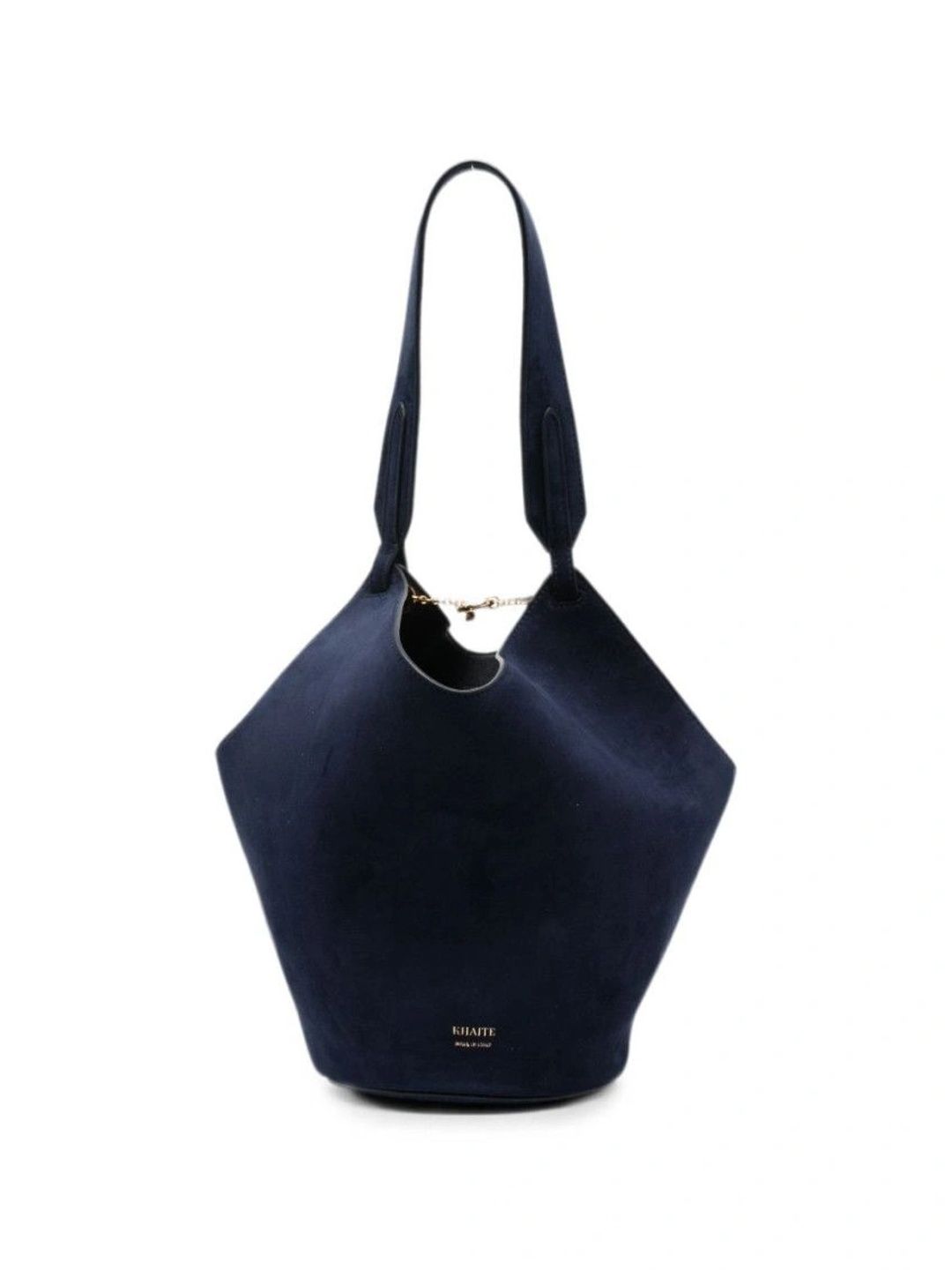 Khaite Textured Suede Half Moon Sling Bag-picture-54