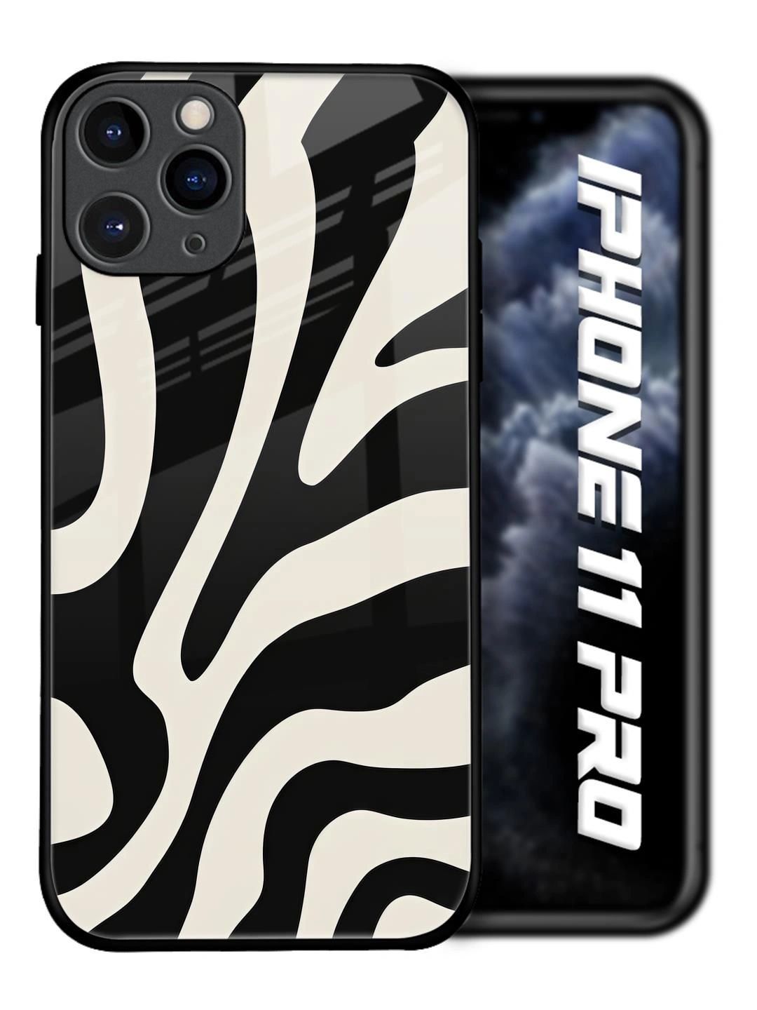 QRIOH Abstract Printed iPhone 11 Pro Back Case Mobile Accessories-picture-47