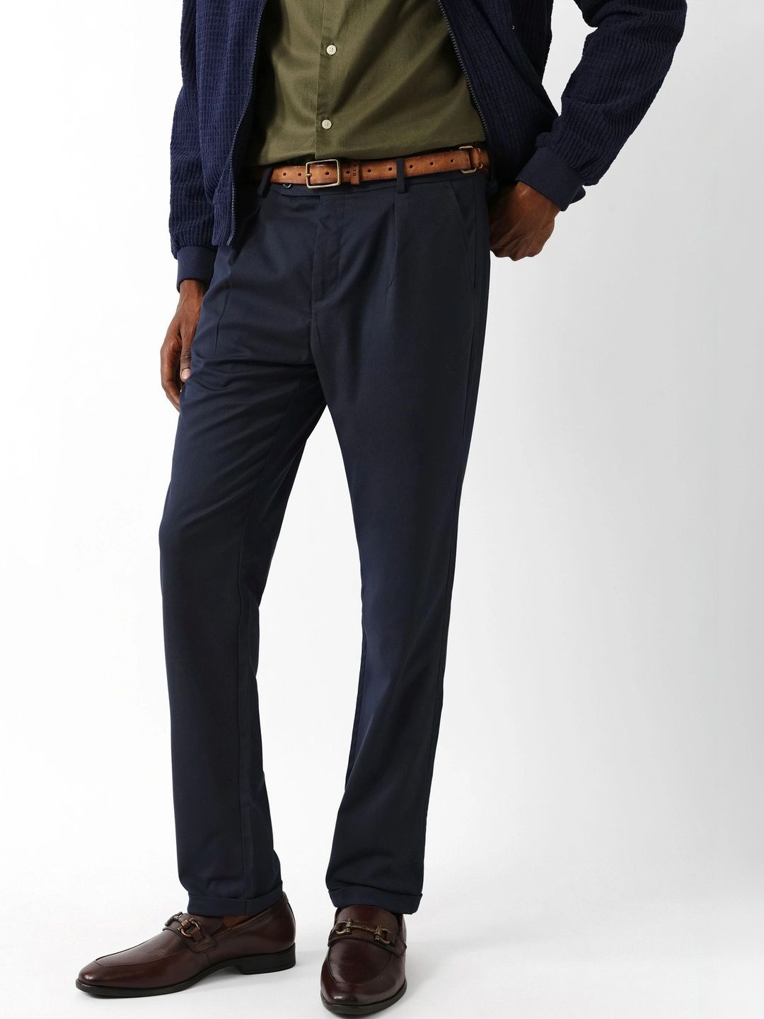 THE BEAR HOUSE Men Pleated Trousers-picture-28