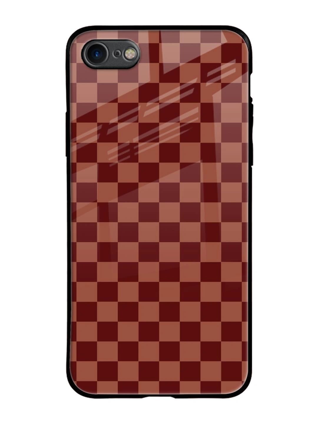QRIOH Geometric Printed iPhone 8 Back Case Mobile Accessories-picture-28