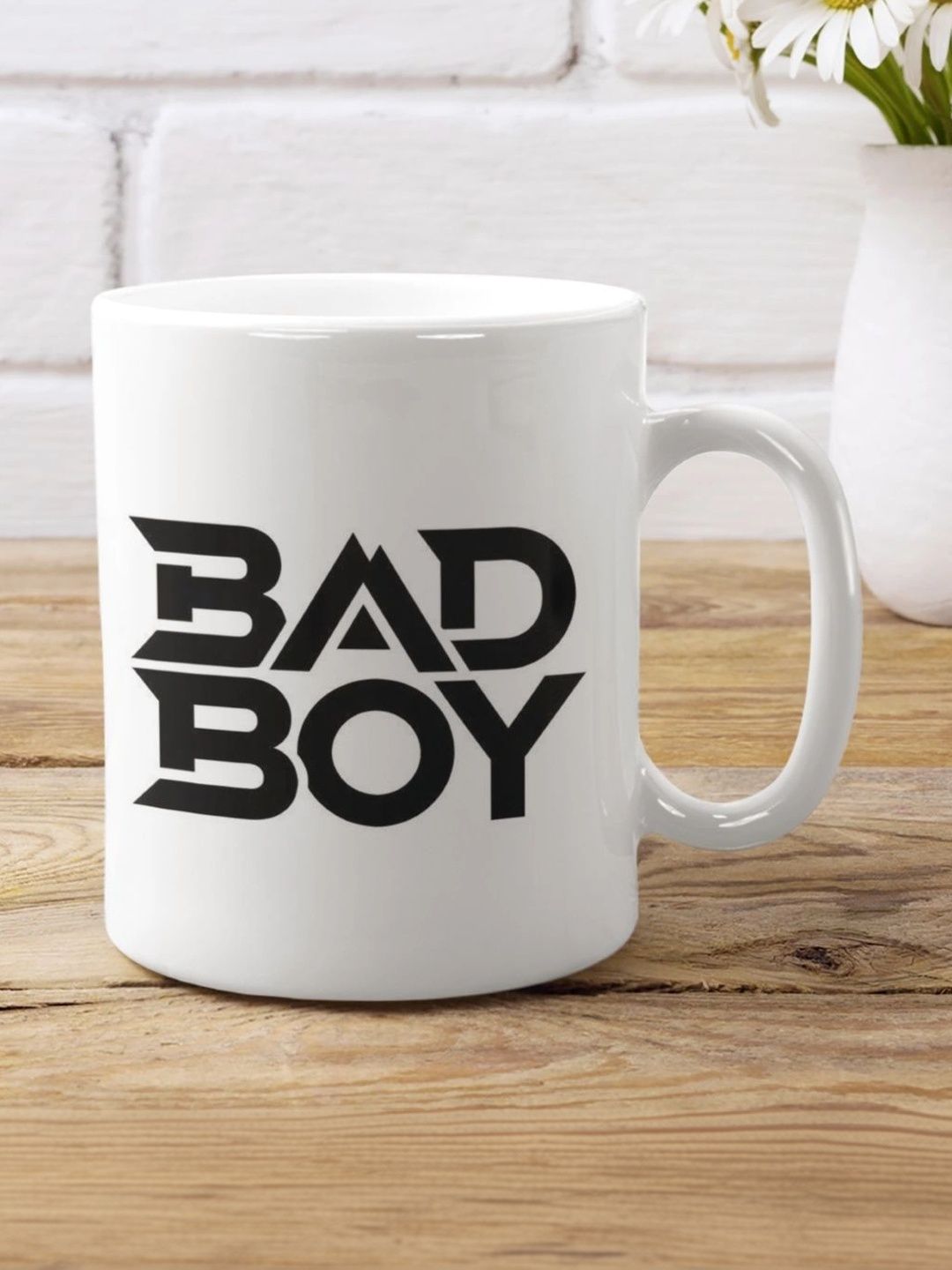 TAJNAN White Text or Slogans Printed Ceramic Glossy Mugs Set of Cups and Mugs-image-47