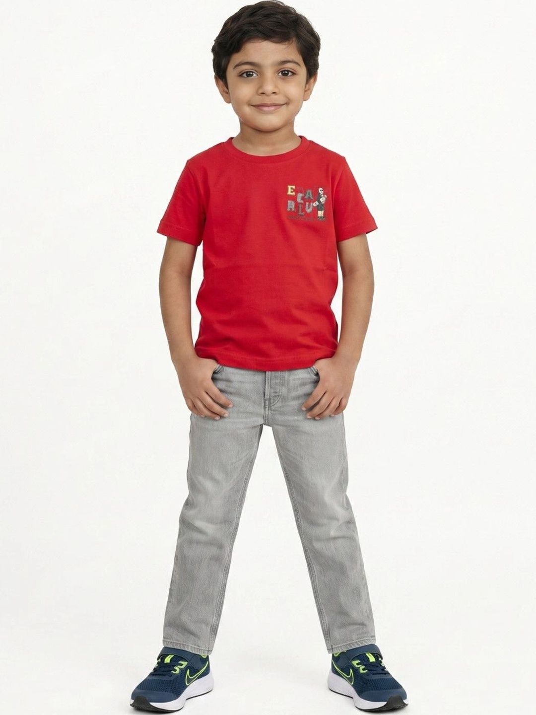 MACWEAR Boys Typography Printed T-shirt-picture-50