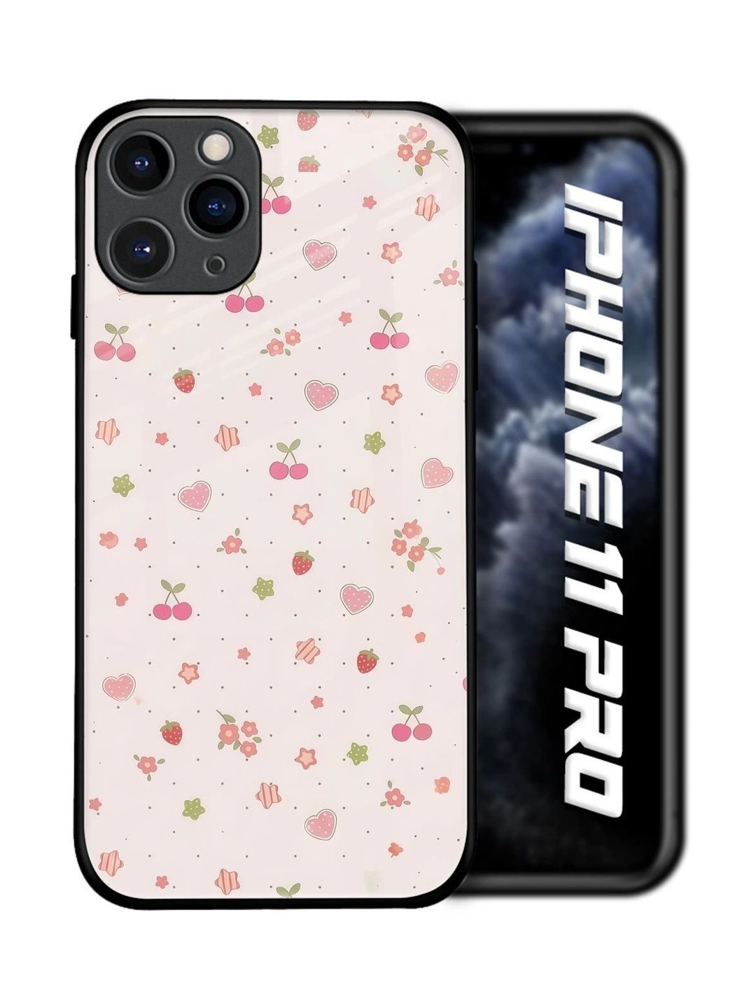 QRIOH Conversational Printed iPhone 11 Pro Back Case Mobile Accessories-picture-22