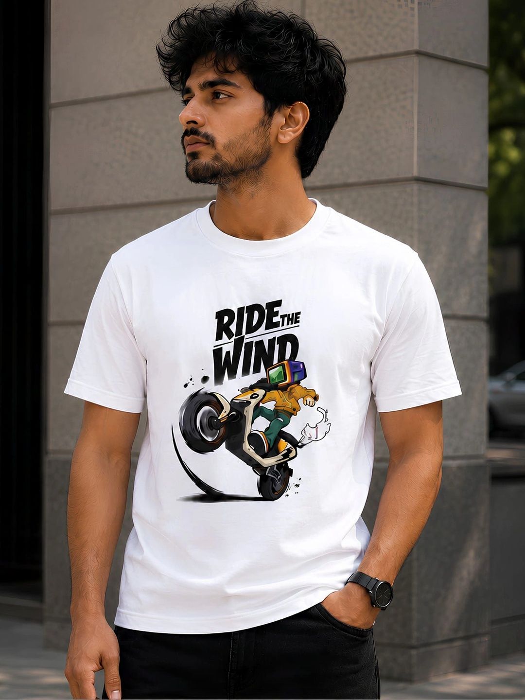 THESEVENLOOK Men Printed T-shirt-picture-11