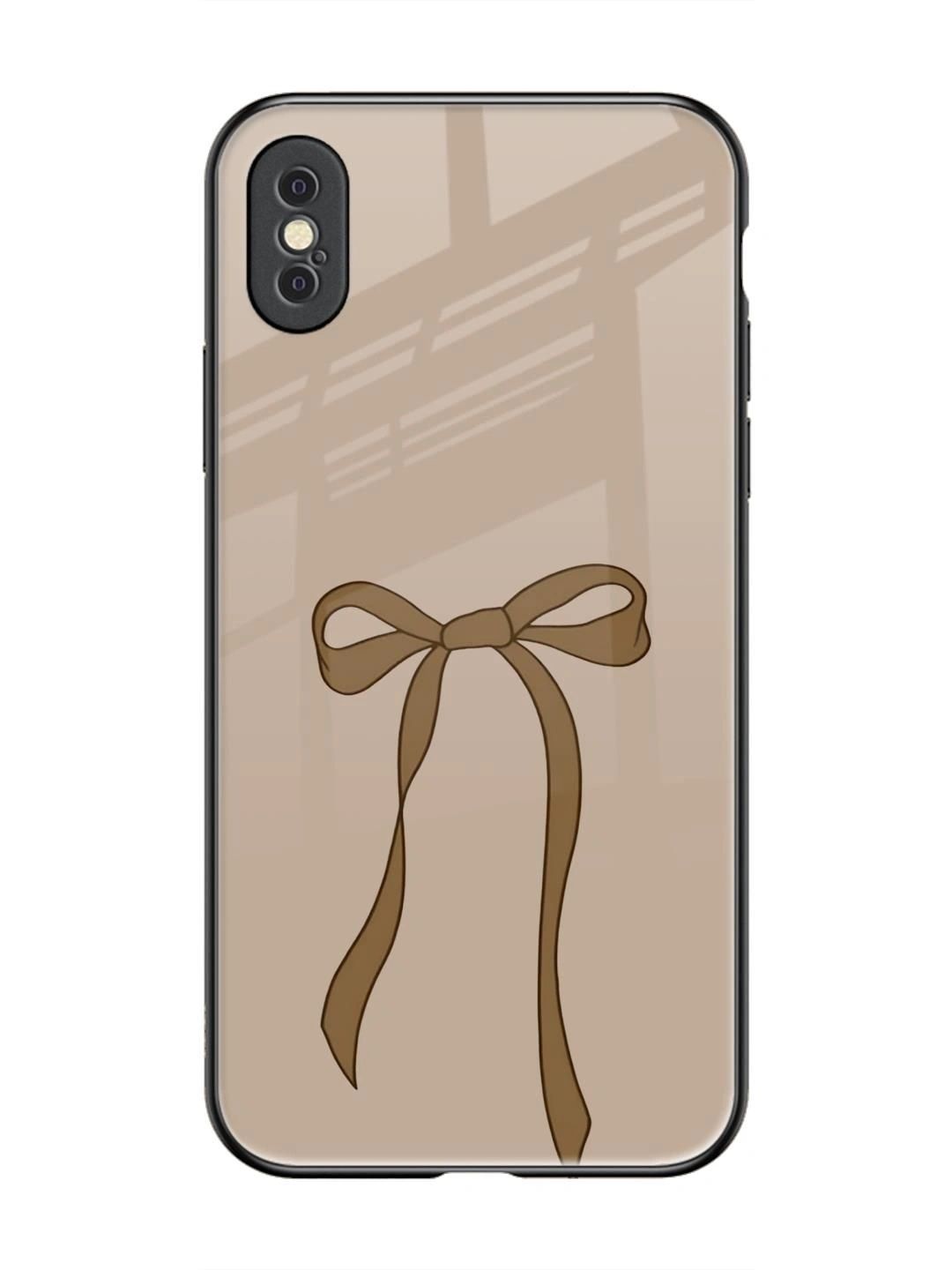 QRIOH Conversational Printed iPhone Xs Back Case Mobile Accessories-picture-35