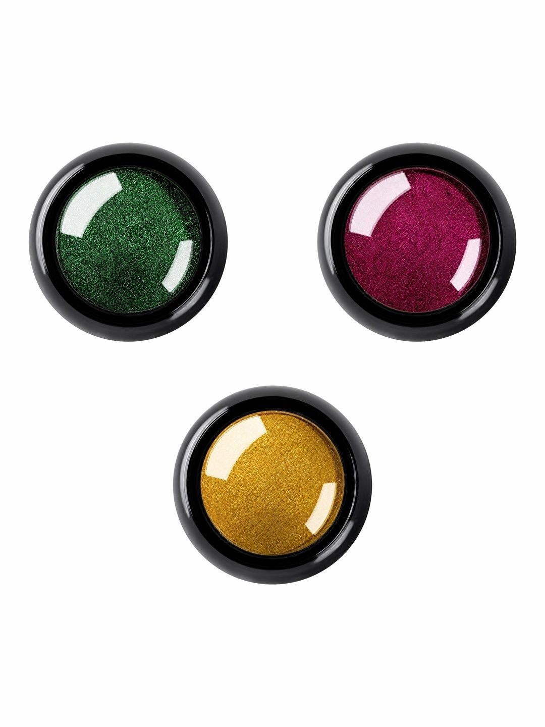 shills professional Set Of 3 Nail Art Chrome Powder - 1 g Each - Shade - 029, 021 & 002-picture-49