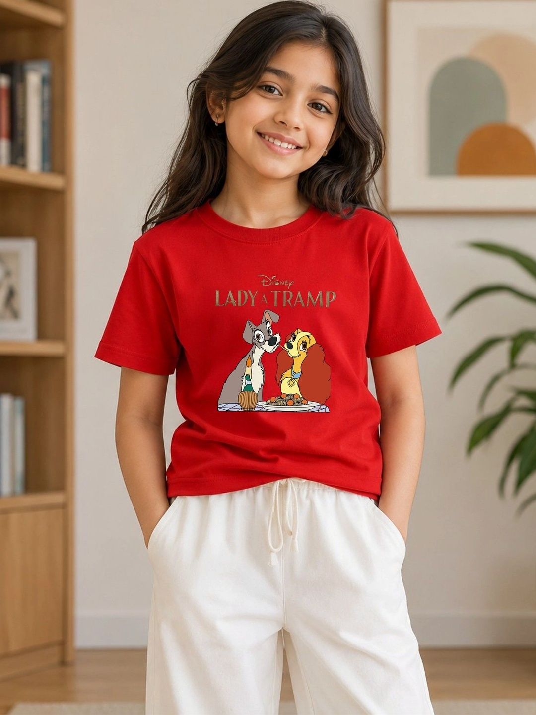 Disney By Miss and Chief Girls Printed T-shirt-picture-51