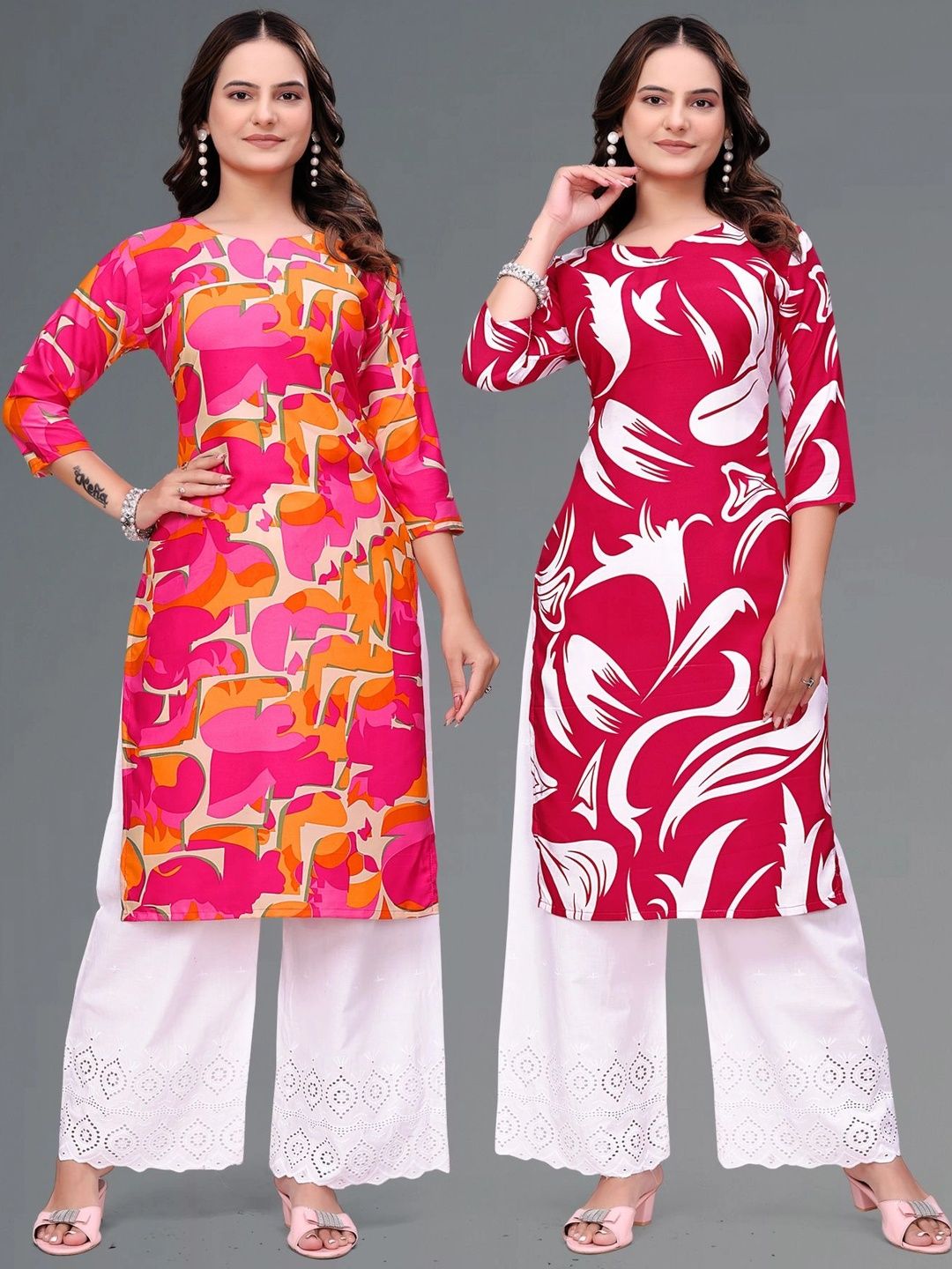 MENFLUENT Printed Pure Crepe Kurti-picture-18
