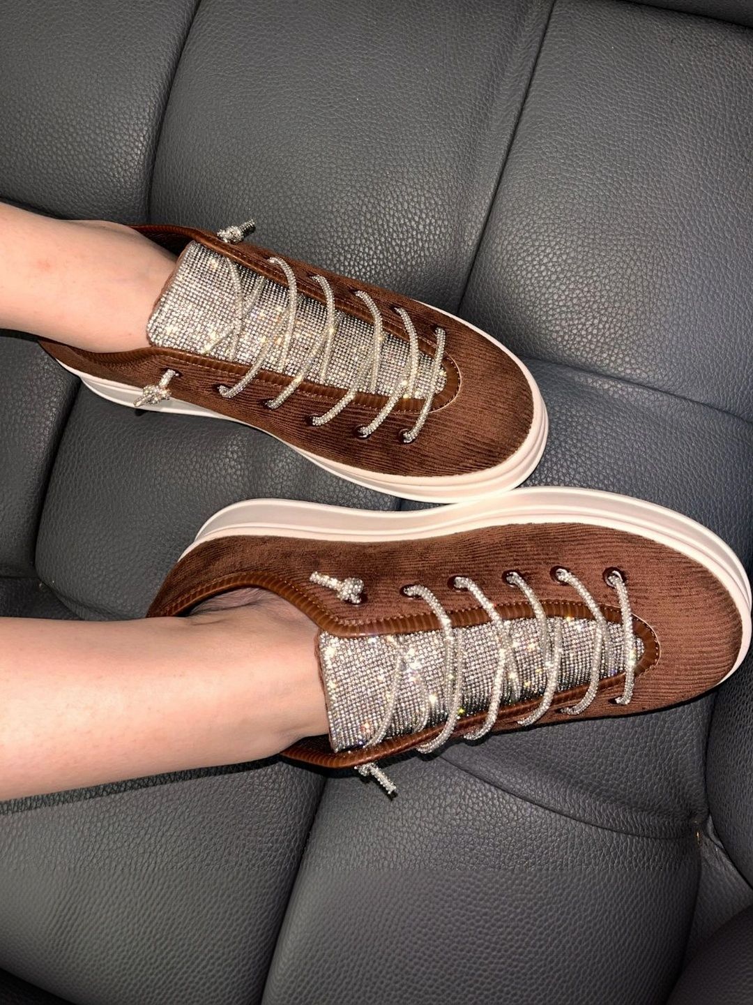 ZORI WORLD Women Textured Sneakers-picture-45