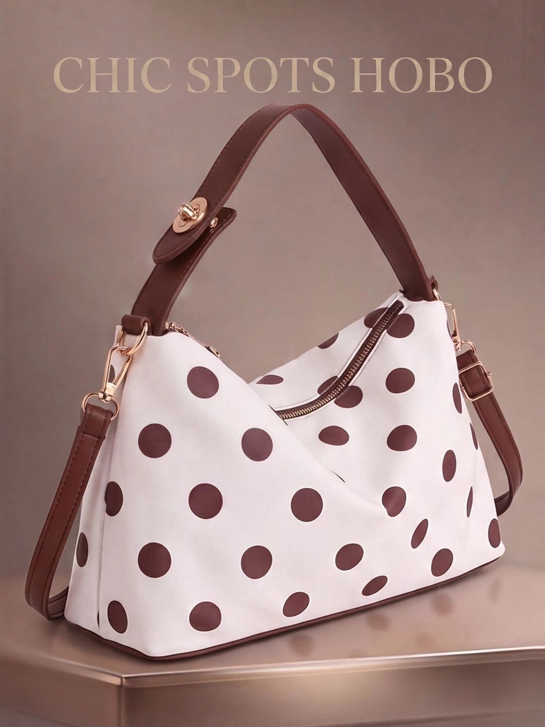 Lara Karen Printed PU Hobo Bag-picture-17