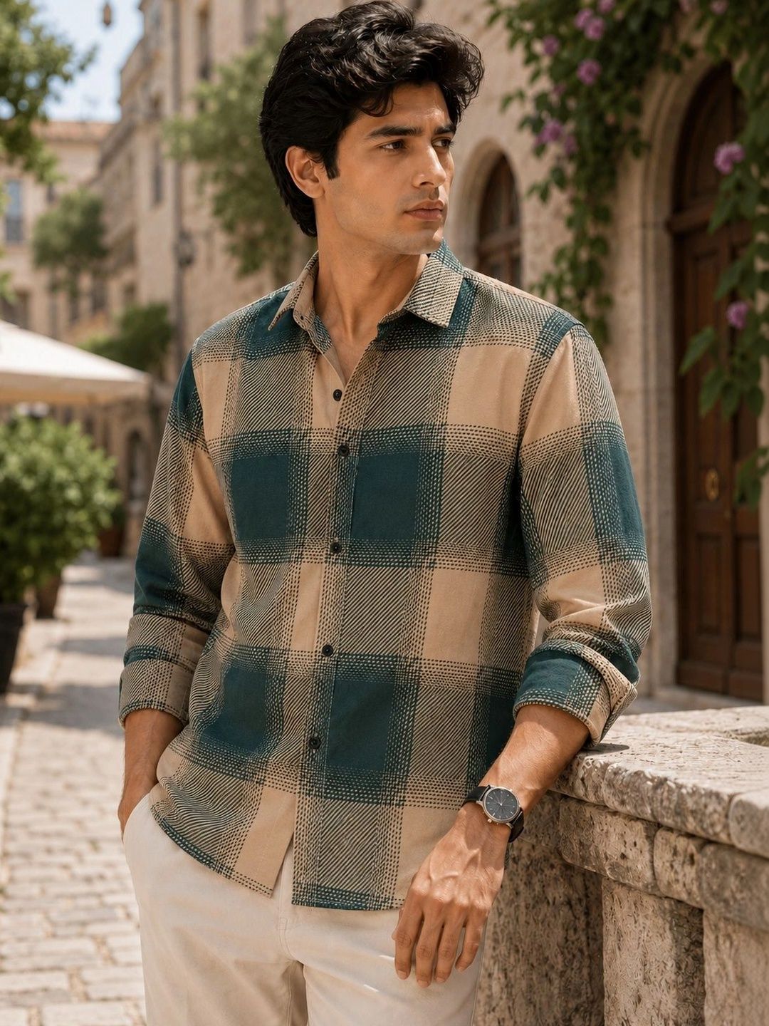 Metronaut Men Buffalo Checks Checked Casual Shirt-picture-31