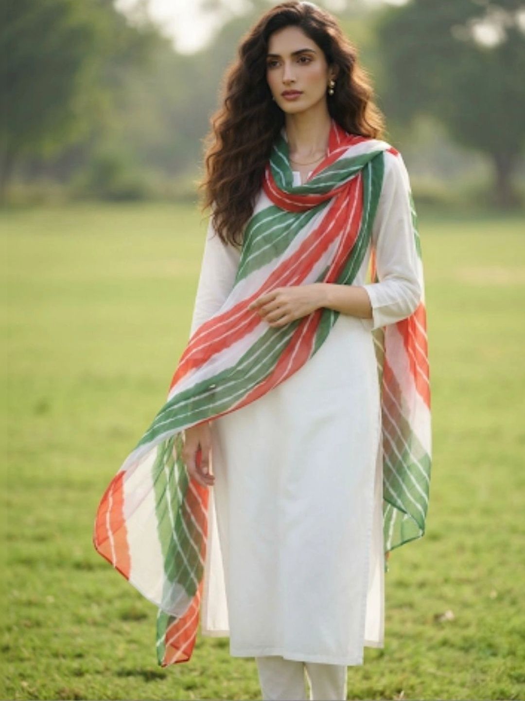 Dupatta Bazaar Printed Leheriya Dupatta-picture-14