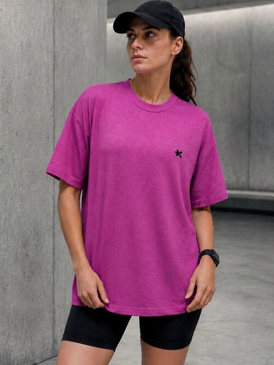 HRX by Hrithik Roshan Women Brand Logo T-shirt-picture-26