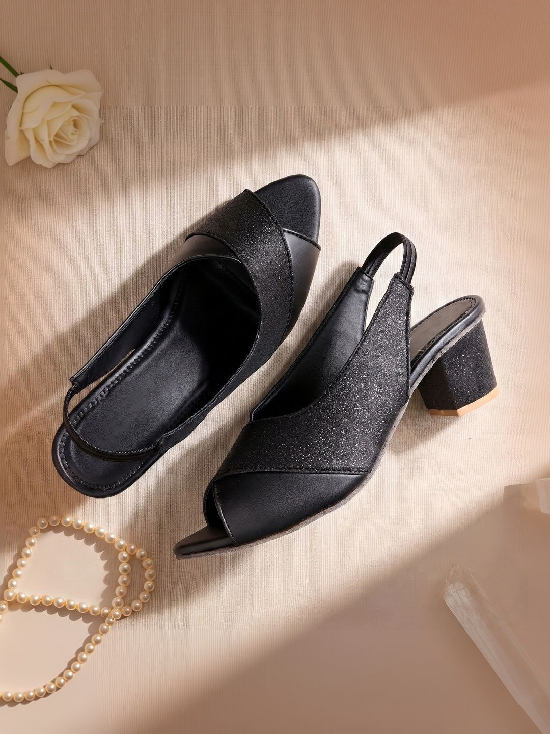 glitchez Textured Block Sandals-picture-38