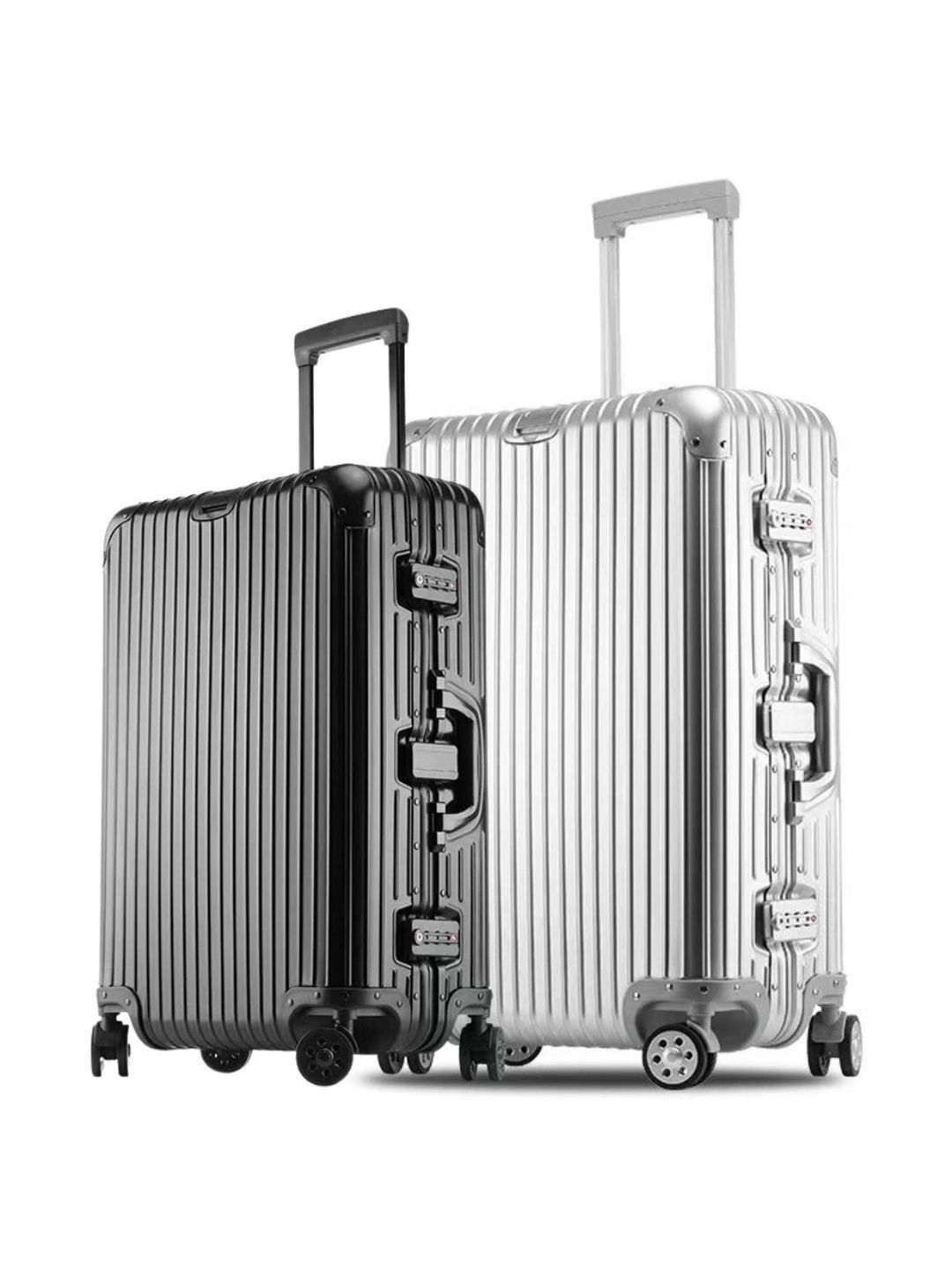 PYB Set Of 3 Autograph Textured Hard-Sided Trolley Bags-picture-52