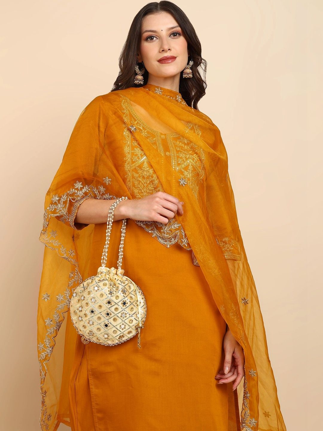 MaaCare Embellished Potli Clutch-picture-37
