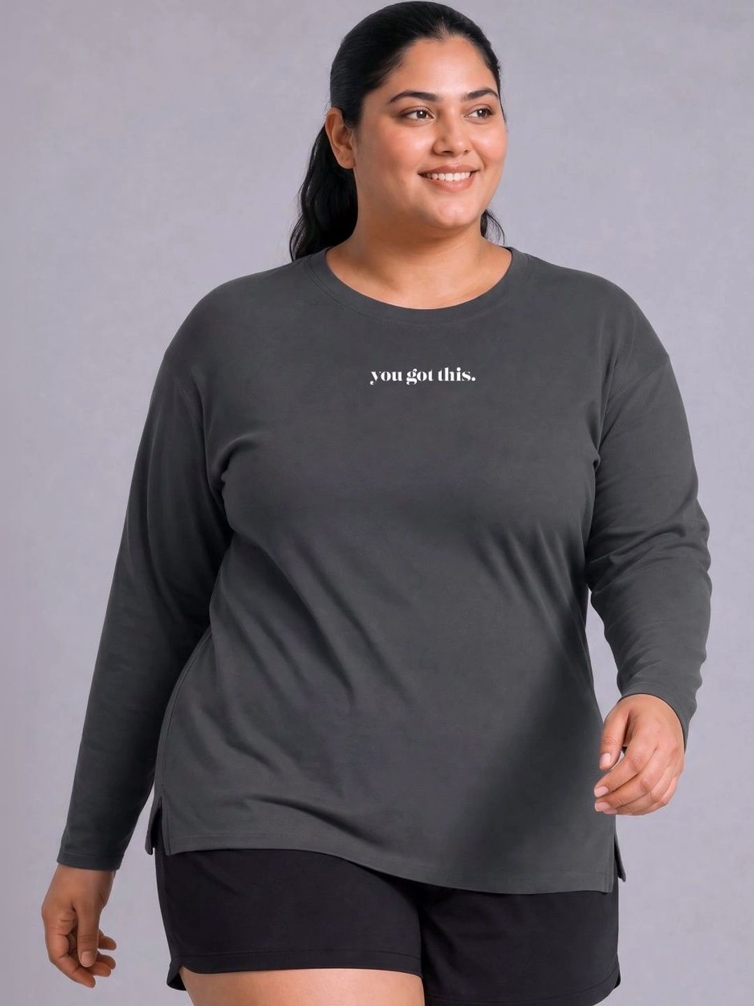 CULT Women Typography Printed Bio Finish T-shirt-picture-25