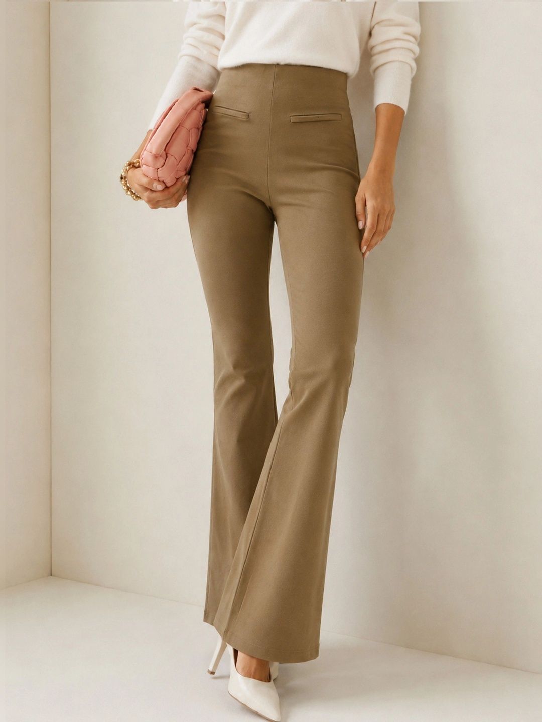 SASSAFRAS BASICS Women Slim Fit Trousers-picture-41