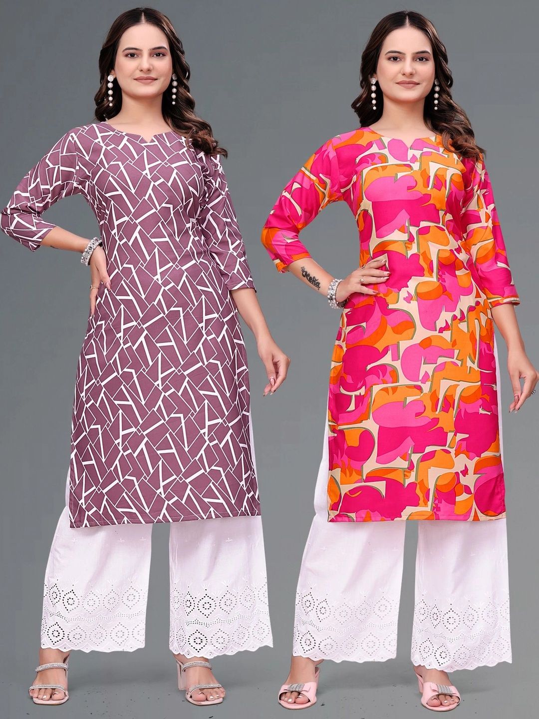 MENFLUENT Printed Pure Crepe Kurti-picture-51