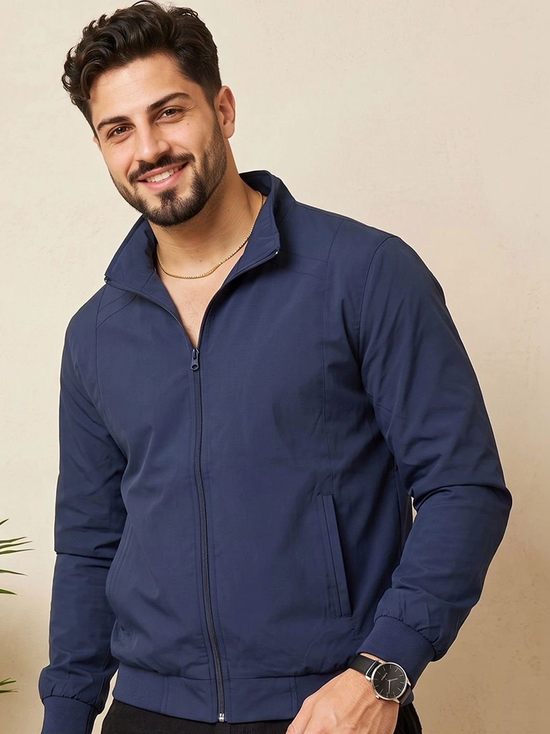 SZN Men Lightweight Bomber Jacket-picture-30