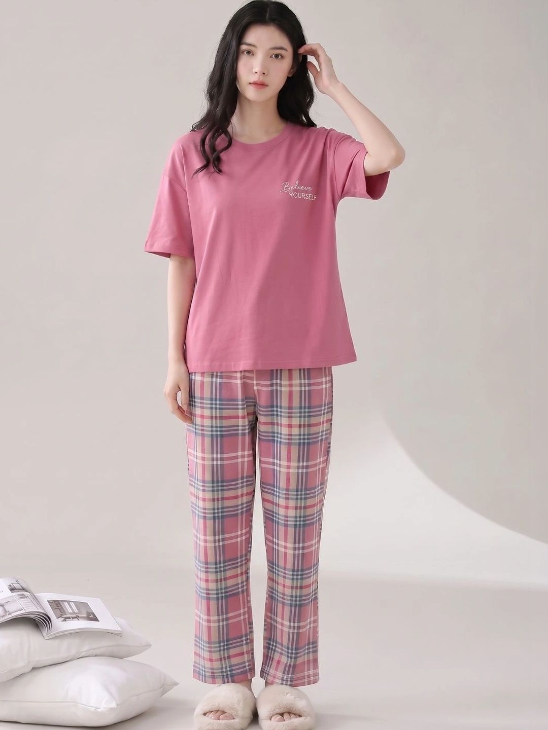 LARIX Women Printed Night suit-picture-9
