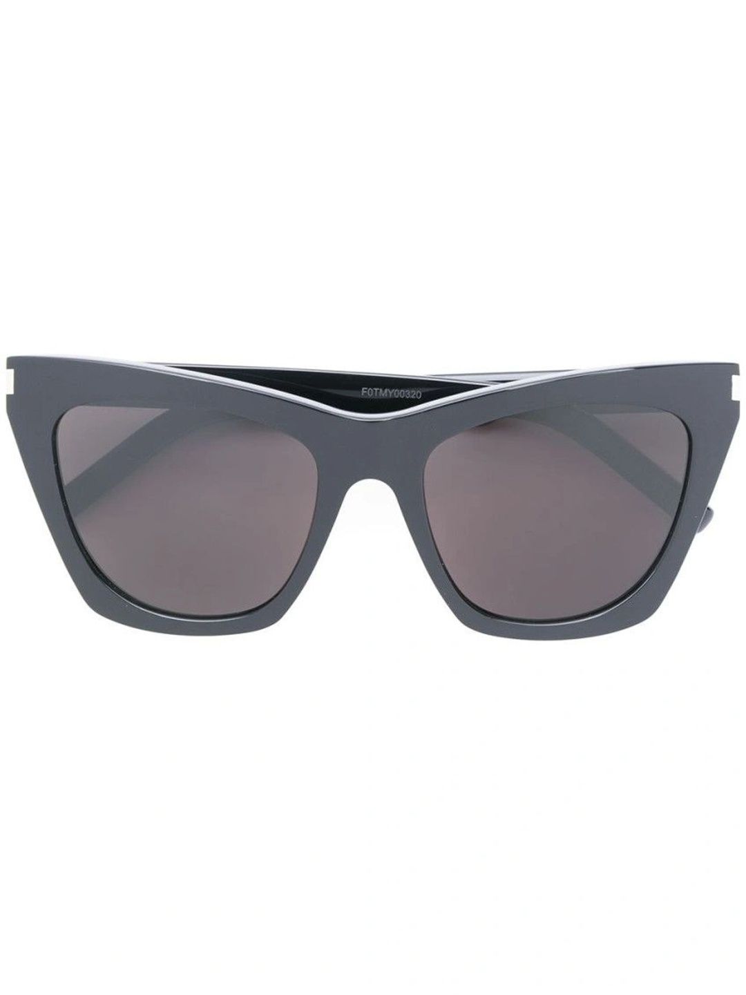 Saint Laurent Women Grey Lens & Black Cateye Sunglasses with-picture-35