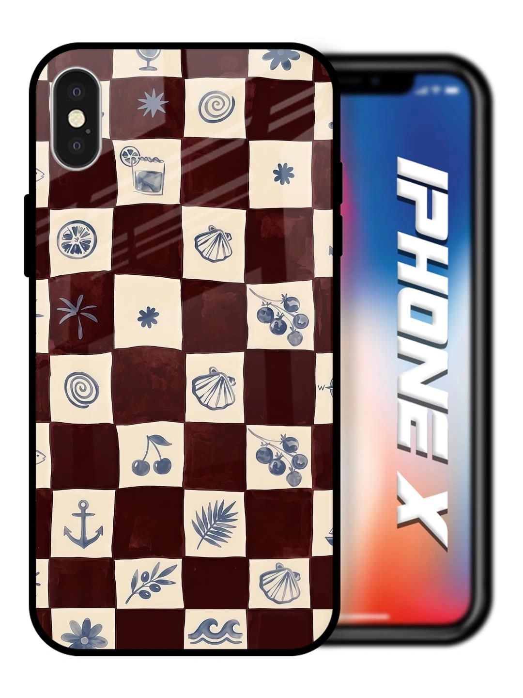 QRIOH Conversational Printed iPhone X Back Case Mobile Accessories-picture-48