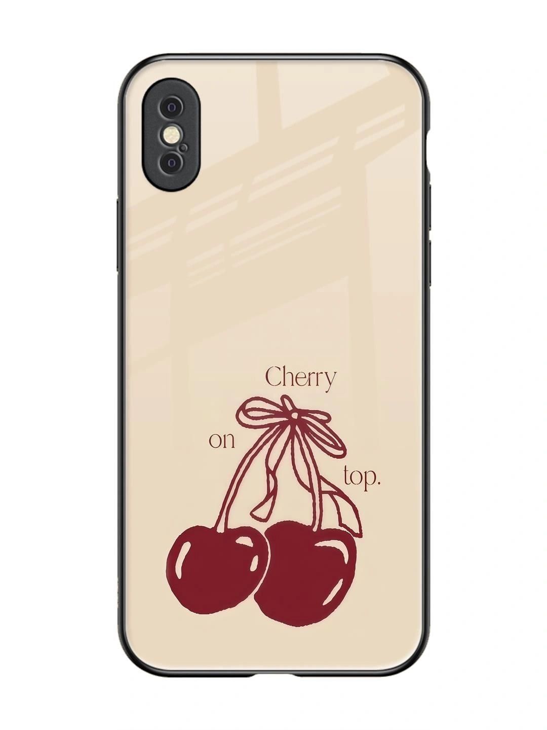 QRIOH Conversational Printed iPhone Xs Back Case Mobile Accessories-picture-12