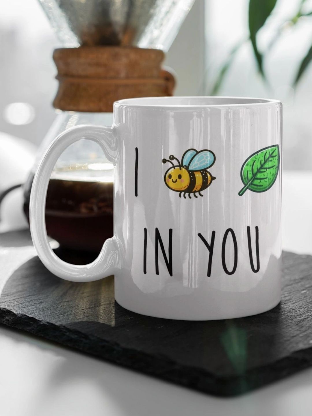 TAJNAN White Text or Slogans Printed Ceramic Glossy Mugs Set of Cups and Mugs-picture-31
