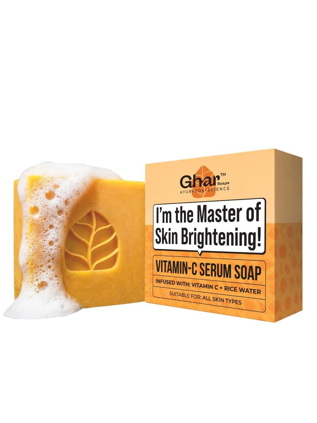 GHAR SOAPS Vitamin C Brightening Soap - 100 g-picture-30