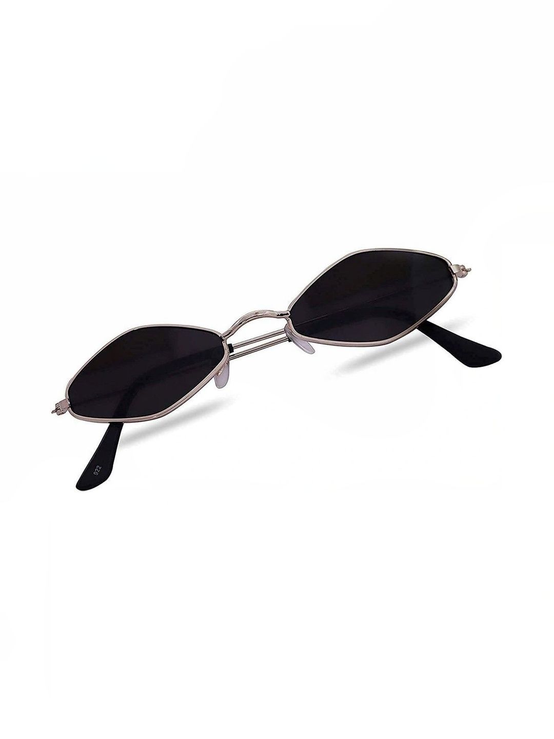 EYELLUSION Women Black Lens & Silver-Toned Other Sunglasses with-image-41